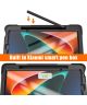 Xiaomi Pad 5 Hoes 360 Graden Kickstand Back Cover met Handstrap Zwart