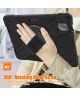 Xiaomi Pad 5 Hoes 360 Graden Kickstand Back Cover met Handstrap Zwart