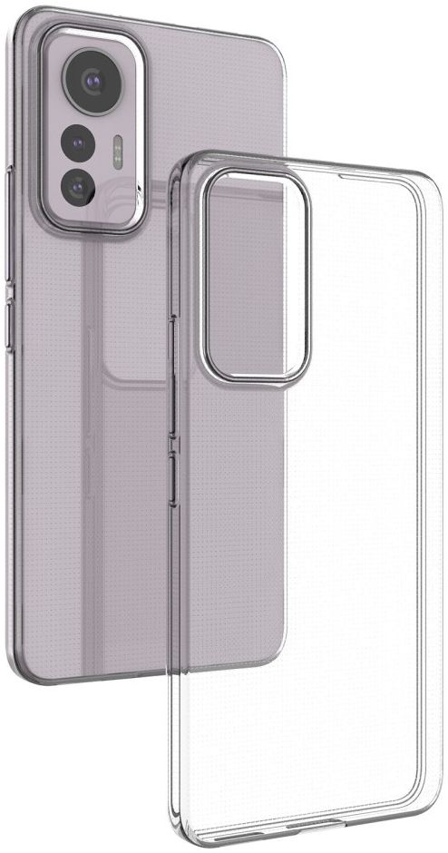 Xiaomi 12 Lite Hoesje Dun TPU Back Cover Transparant afbeelding 2