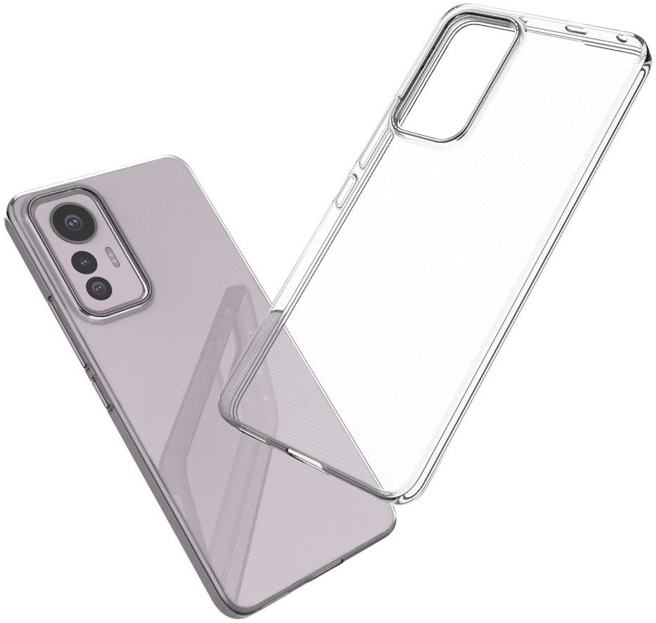Xiaomi 12 Lite Hoesje Dun TPU Back Cover Transparant afbeelding 5