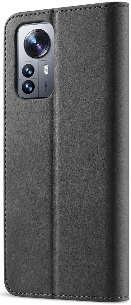 LC.IMEEKE Xiaomi 12 Lite Hoesje Portemonnee Book Case Zwart afbeelding 2