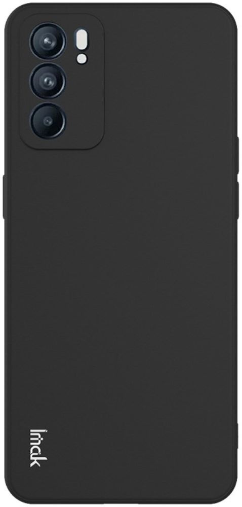 IMAK UC-4 Oppo Reno 6 5G Hoesje Flexibel TPU Back Cover Zwart afbeelding 3