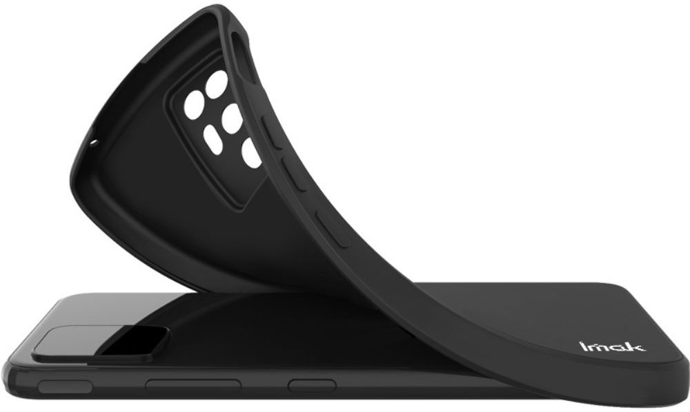 IMAK UC-4 Oppo Reno 6 5G Hoesje Flexibel TPU Back Cover Zwart afbeelding 4