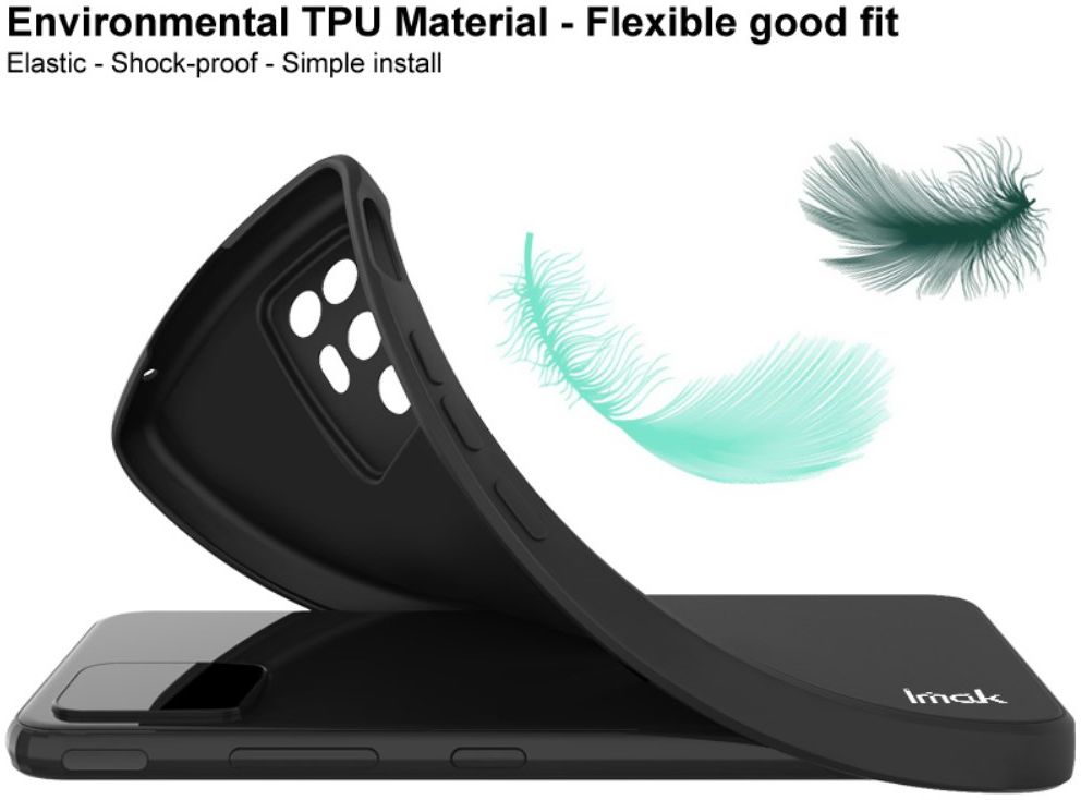 IMAK UC-4 Oppo Reno 6 5G Hoesje Flexibel TPU Back Cover Groen afbeelding 14