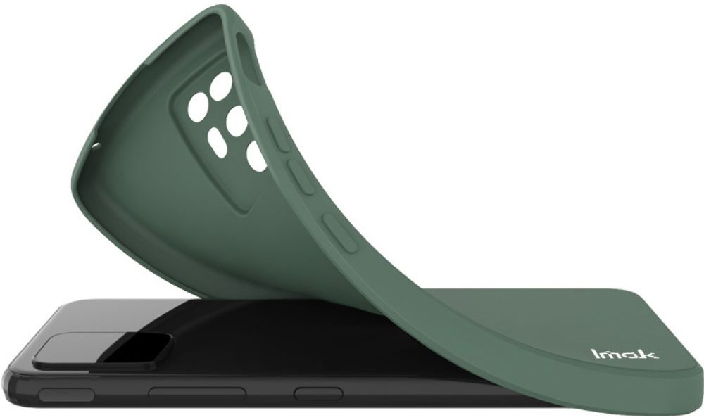 IMAK UC-4 Oppo Reno 6 5G Hoesje Flexibel TPU Back Cover Groen afbeelding 4