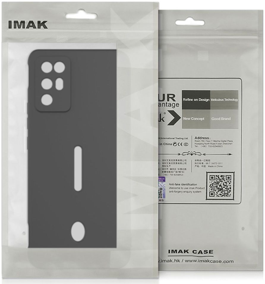 IMAK UC-4 Oppo Reno 6 5G Hoesje Flexibel TPU Back Cover Groen afbeelding 7
