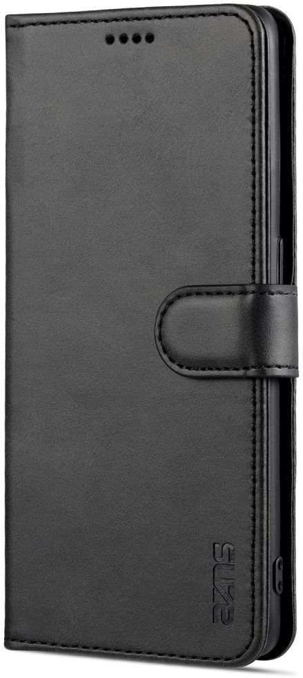 AZNS Oppo Reno 6 5G Hoesje Portemonnee Book Case Kunstleer Zwart afbeelding 3