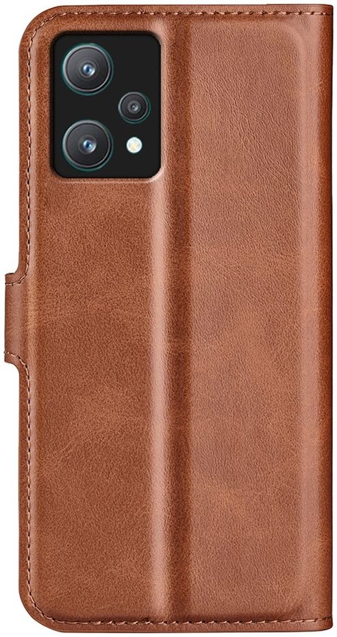 Realme 9 Pro/OnePlus Nord CE 2 Lite Hoesje Wallet Book Case Bruin afbeelding 6