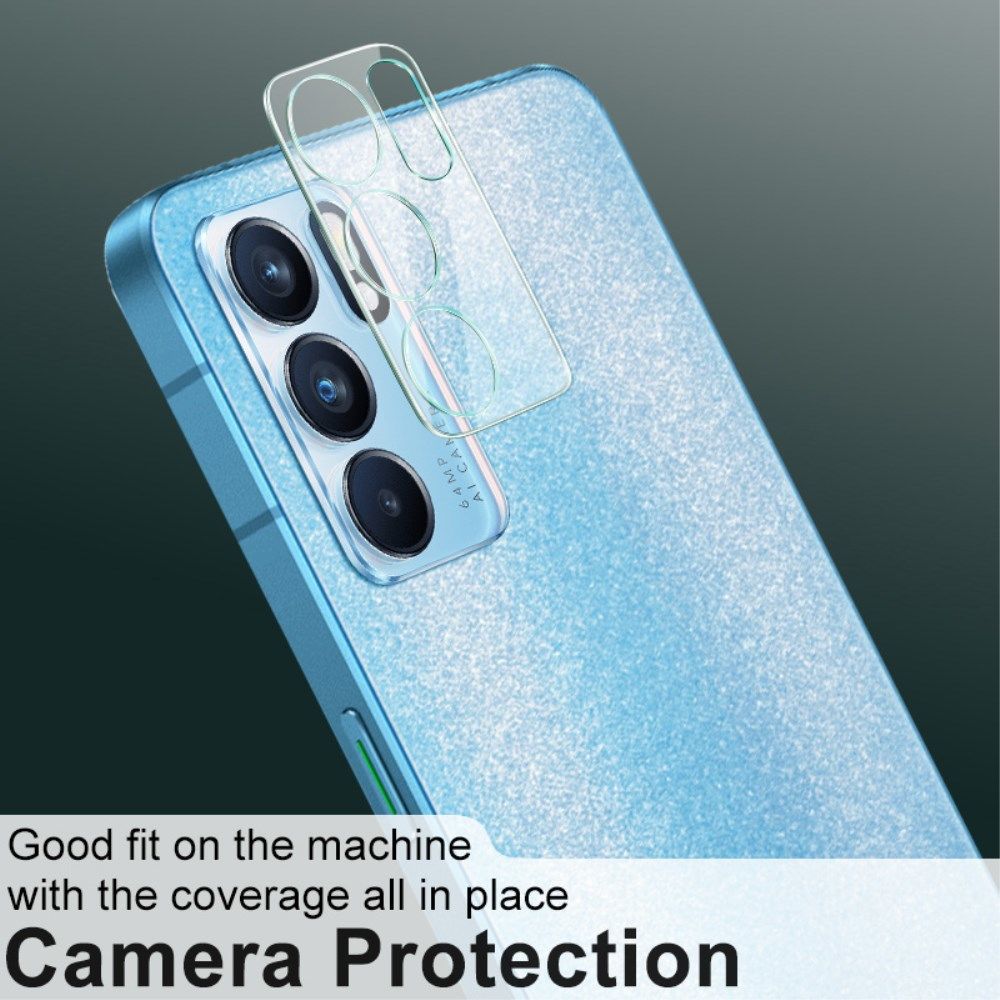 Imak Oppo Reno 6 5G Camera Lens Protector + Lens Cap Clear afbeelding 4