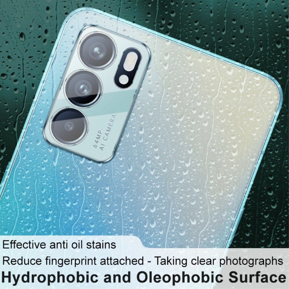 Imak Oppo Reno 6 5G Camera Lens Protector + Lens Cap Clear afbeelding 5
