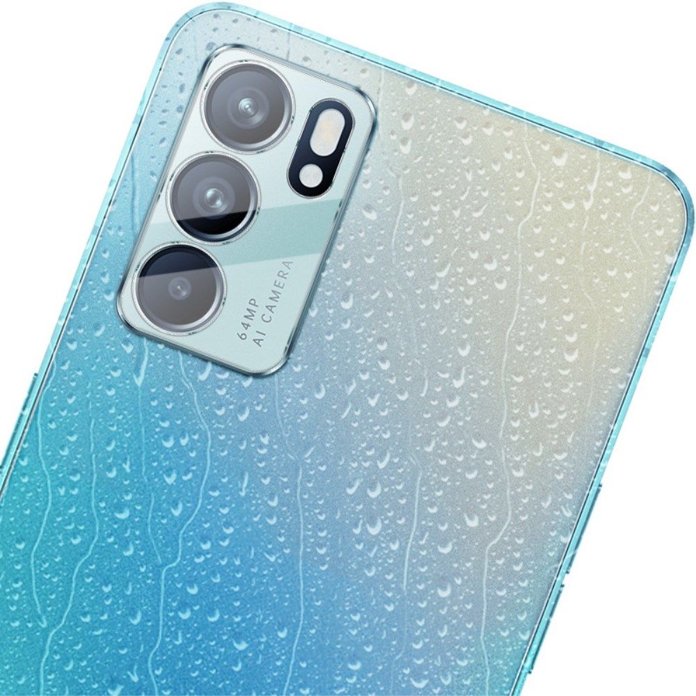 Imak Oppo Reno 6 5G Camera Lens Protector + Lens Cap Clear afbeelding 8