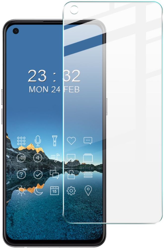 Imak Oppo Reno 6 5G Screen Protector 9H Anti-Explosie Tempered Glass afbeelding 1