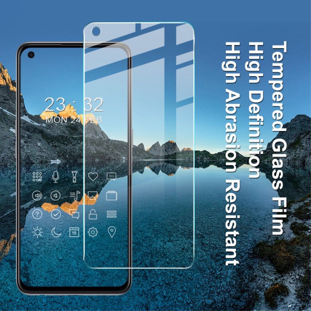 Imak Oppo Reno 6 5G Screen Protector 9H Anti-Explosie Tempered Glass afbeelding 4