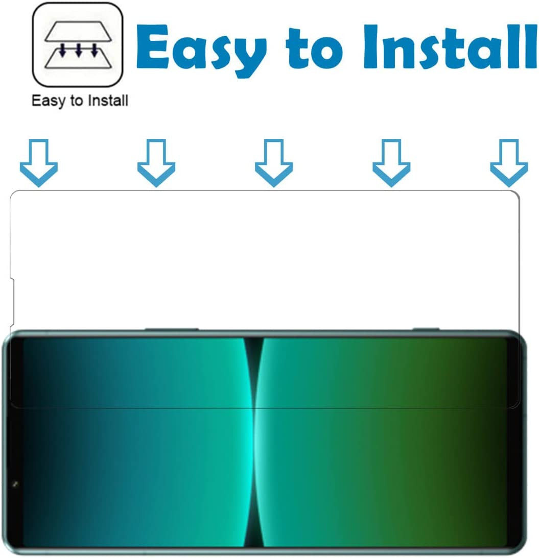 Sony Xperia 10 IV Screen Protector Ultra Clear PET Display Folie afbeelding 3