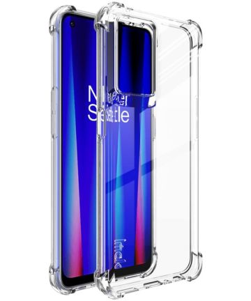 IMAK OnePlus Nord CE 2 Hoesje + Screen Protector Transparant Hoesjes