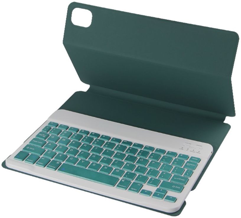Xiaomi Pad 5 Hoes met Magnetisch Bluetooth Toetsenbord Book Case Groen afbeelding 6