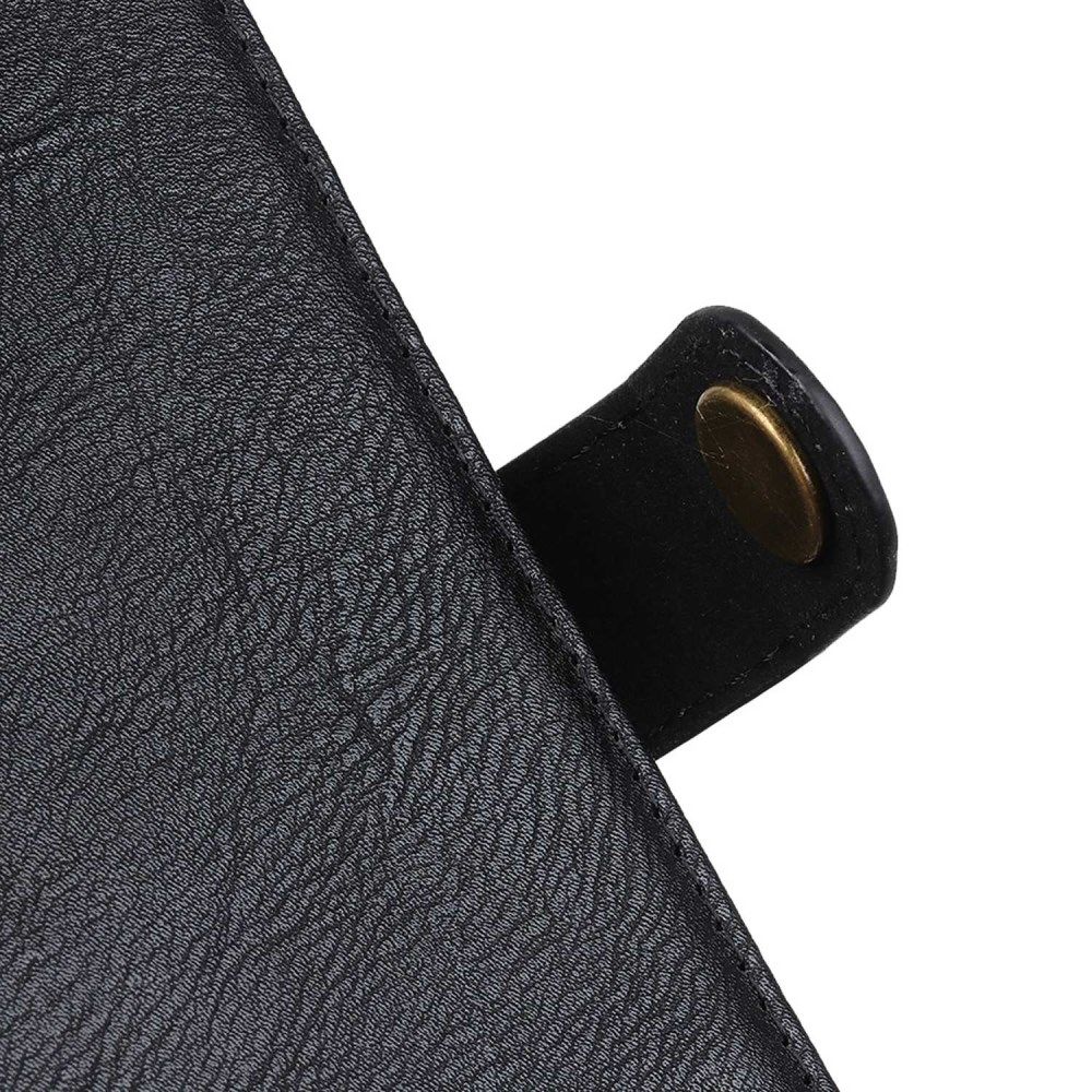 KHAZNEH Nokia C2-2E Hoesje Portemonnee Book Case Kunstleer Zwart afbeelding 6