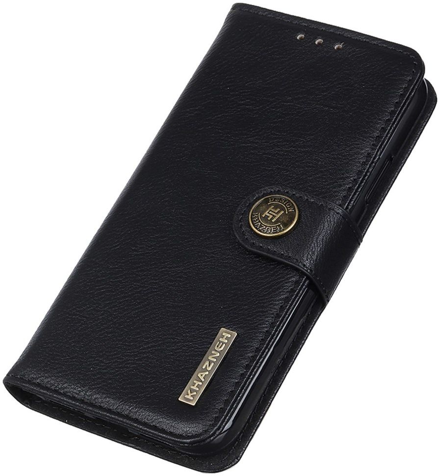 KHAZNEH Nokia C2-2E Hoesje Portemonnee Book Case Kunstleer Zwart afbeelding 7