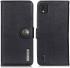 KHAZNEH Nokia C2-2E Hoesje Portemonnee Book Case Kunstleer Zwart afbeelding 2
