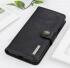 KHAZNEH Nokia C2-2E Hoesje Portemonnee Book Case Kunstleer Zwart afbeelding 3