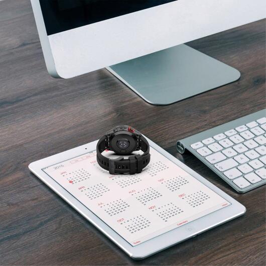 Universeel Garmin QuickFit 22MM Bandje Siliconen Gespsluiting Zwart afbeelding 11
