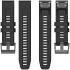 Universeel Garmin QuickFit 22MM Bandje Siliconen Gespsluiting Zwart afbeelding 3