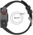 Universeel Garmin QuickFit 22MM Bandje Siliconen Gespsluiting Zwart afbeelding 7
