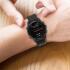 Universeel Garmin QuickFit 22MM Bandje Siliconen Gespsluiting Zwart afbeelding 8