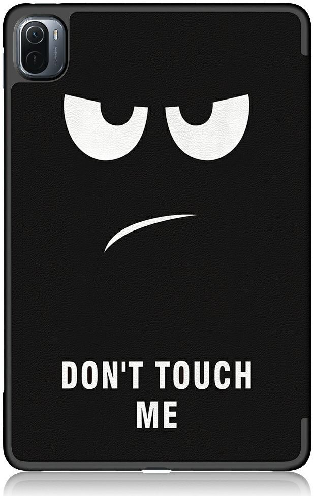 Xiaomi Pad 5 Hoes Tri-Fold Book Case met Angry Look Print afbeelding 2