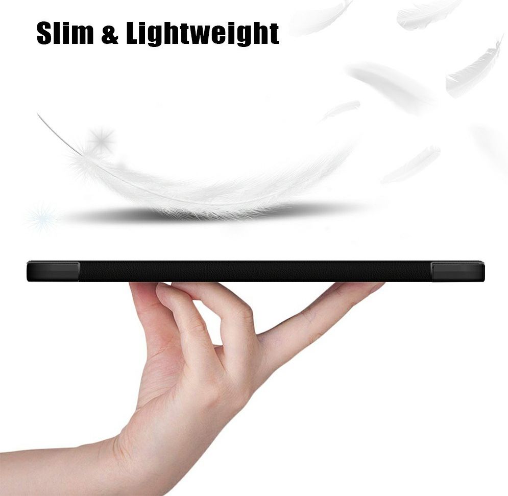 Xiaomi Pad 5 Hoes Tri-Fold Book Case met Angry Look Print afbeelding 6