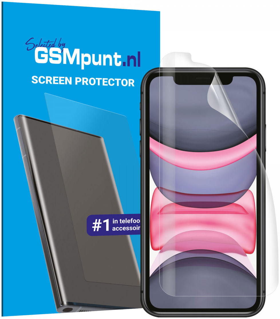 Apple iPhone 11 Display Folie Case Friendly Screenprotector afbeelding 1