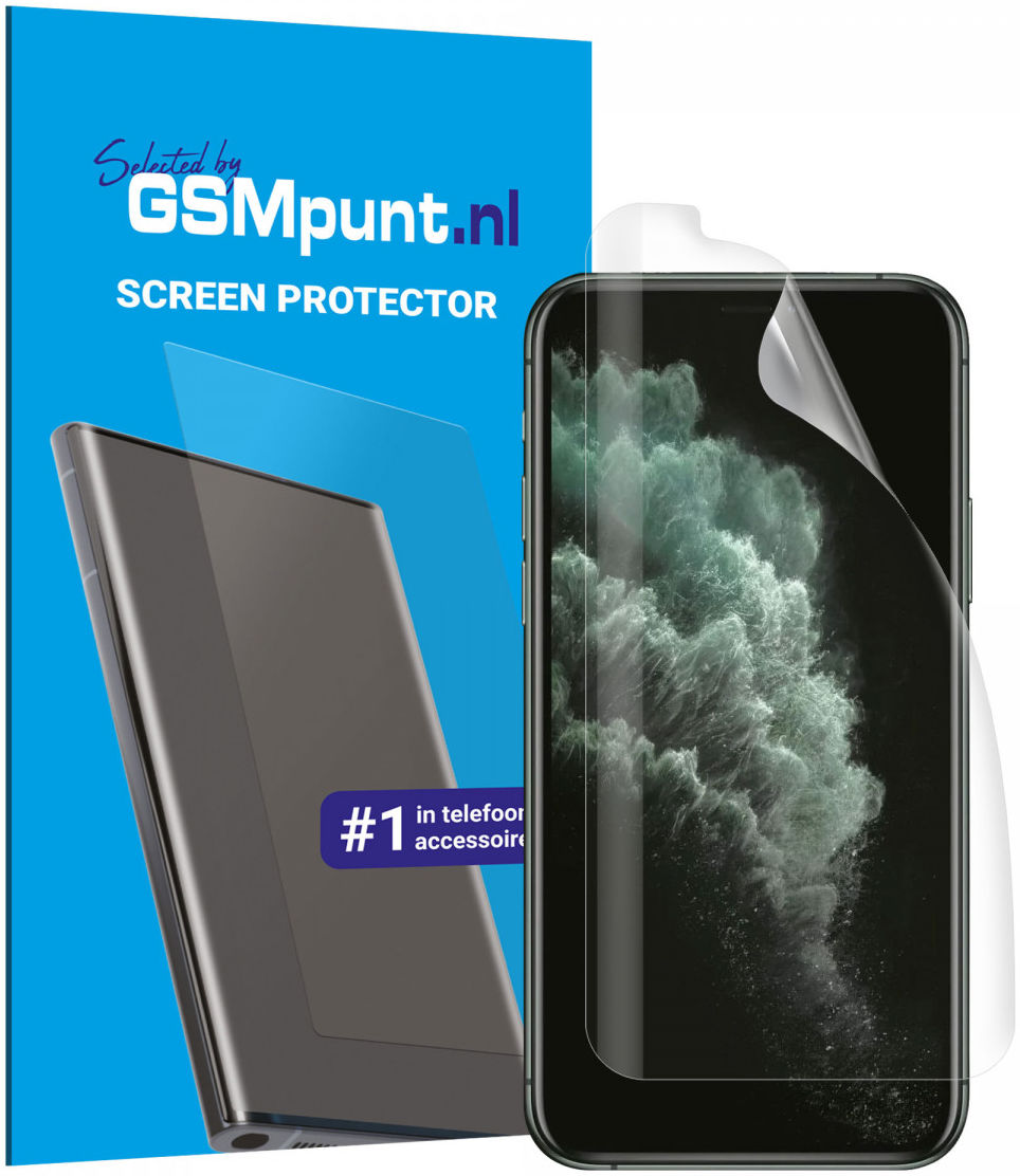 Apple iPhone 11 Pro Display Folie Case Friendly Screenprotector afbeelding 1