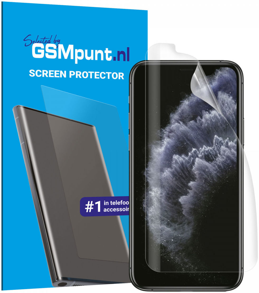 iPhone 11 Pro Max Display Folie Case Friendly Screenprotector afbeelding 1