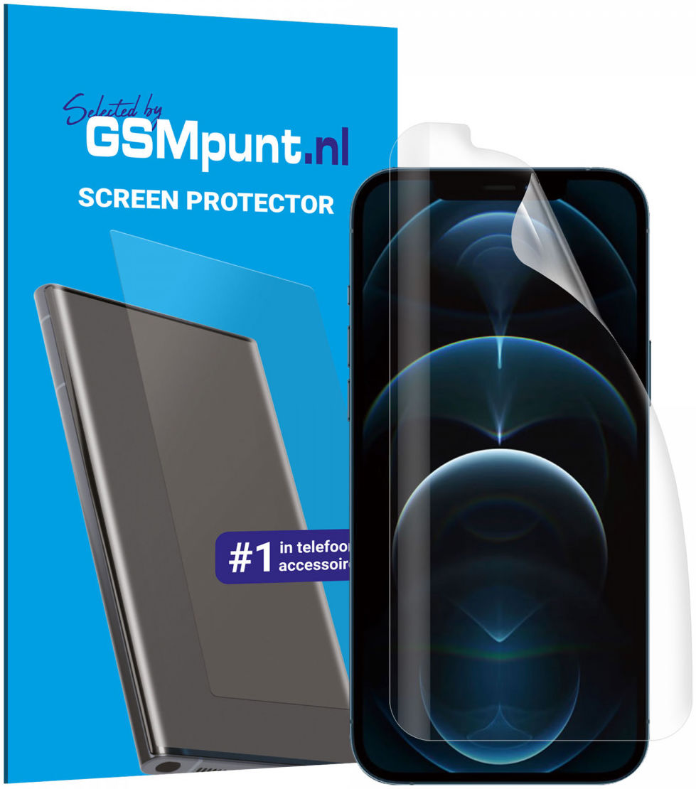 iPhone 12 Pro Max Display Folie Case Friendly Screenprotector afbeelding 1