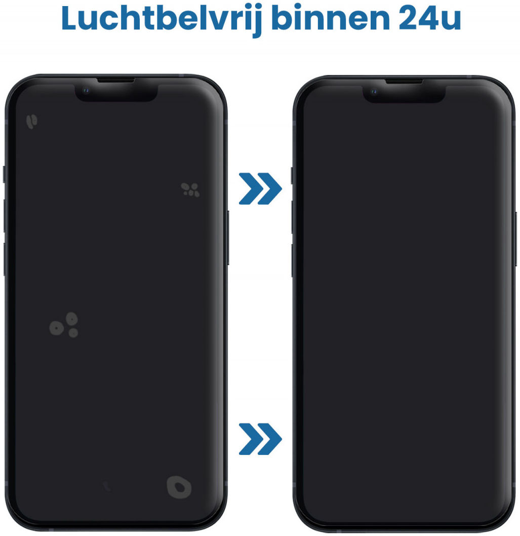 Samsung Galaxy A13 4G Display Folie Case Friendly Screenprotector afbeelding 3