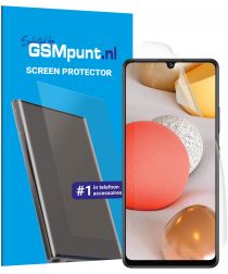 Samsung Galaxy A42 Display Folie Case Friendly Screenprotector