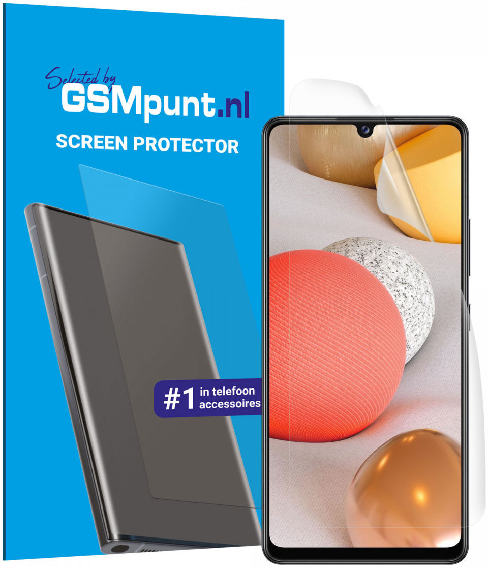 Samsung Galaxy A42 Display Folie Case Friendly Screenprotector afbeelding 1