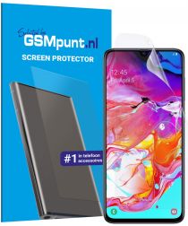 Samsung Galaxy A70 Display Folie Case Friendly Screenprotector