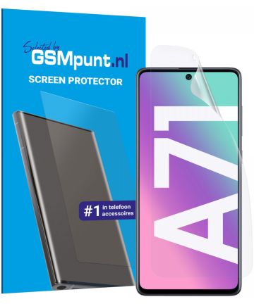 Samsung Galaxy A71 Display Folie Case Friendly Screenprotector Screen Protectors