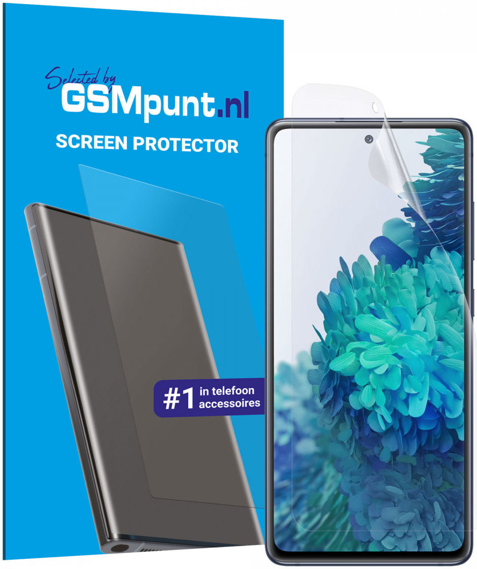 Samsung Galaxy S20 FE Display Folie Case Friendly Screenprotector afbeelding 1