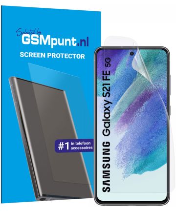 Samsung Galaxy S21 FE Display Folie Case Friendly Screenprotector Screen Protectors