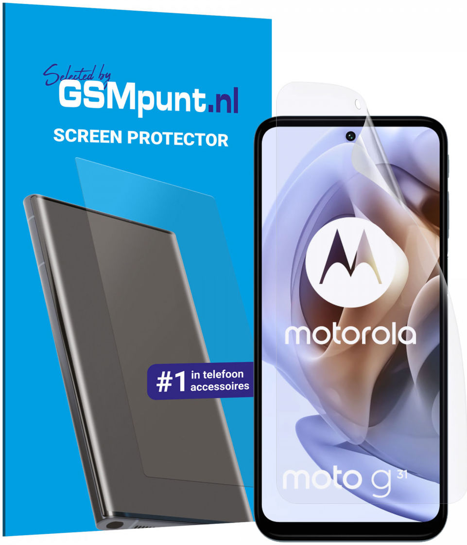Motorola Moto G31/G41 Display Folie Case Friendly Screenprotector afbeelding 1