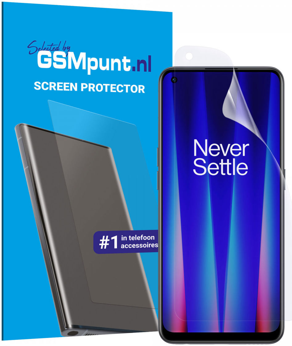 OnePlus Nord CE 2 Display Folie Case Friendly Screenprotector afbeelding 1