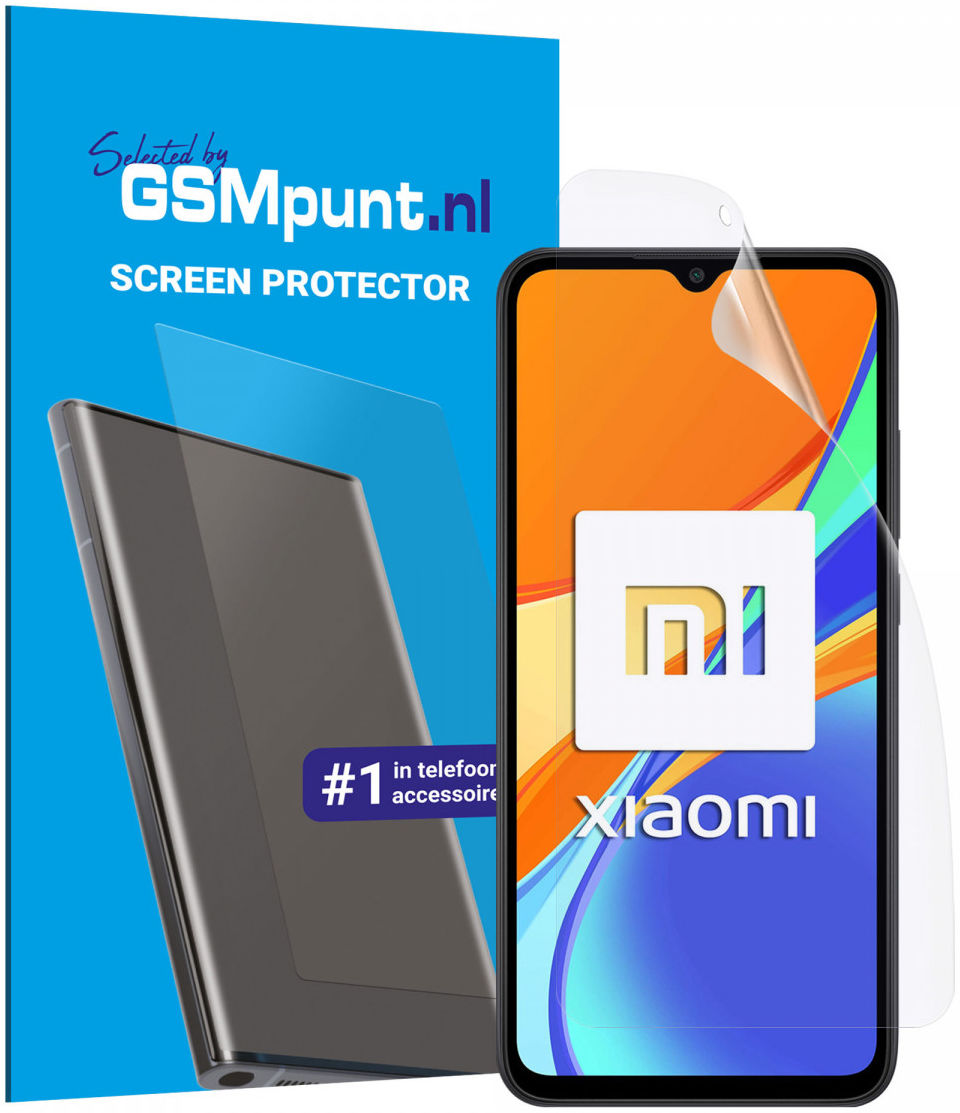 Xiaomi Redmi 9C Display Folie Case Friendly Screenprotector afbeelding 1