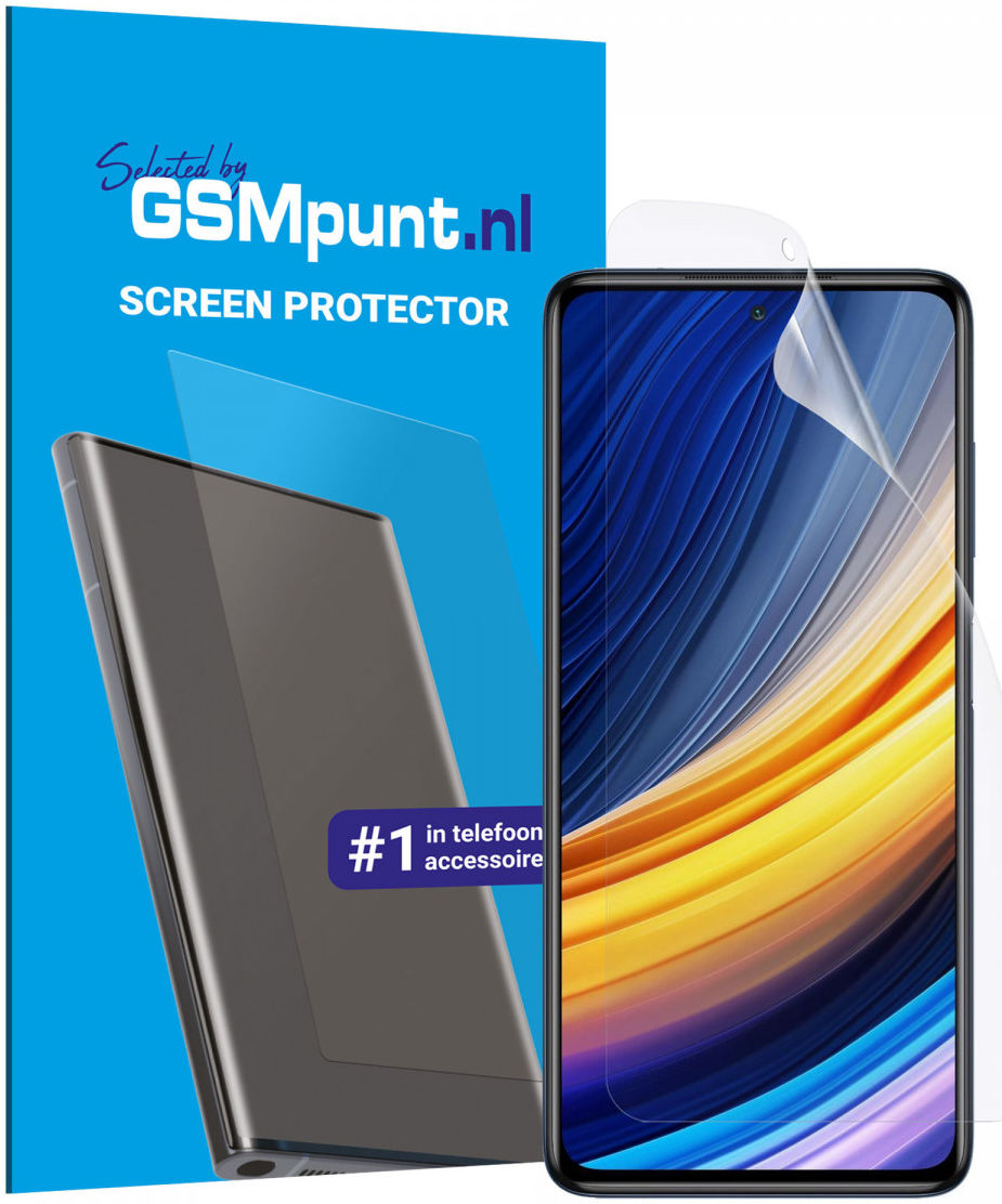 Xiaomi Poco X3/X3 Pro Display Folie Case Friendly Screenprotector afbeelding 1