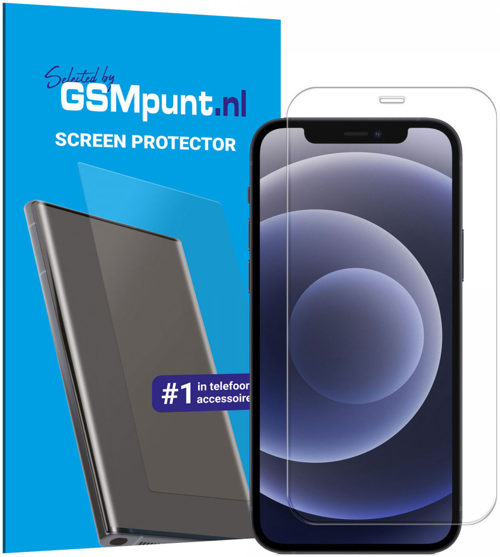 iPhone 12 / 12 Pro Tempered Glass Case Friendly Screenprotector afbeelding 1