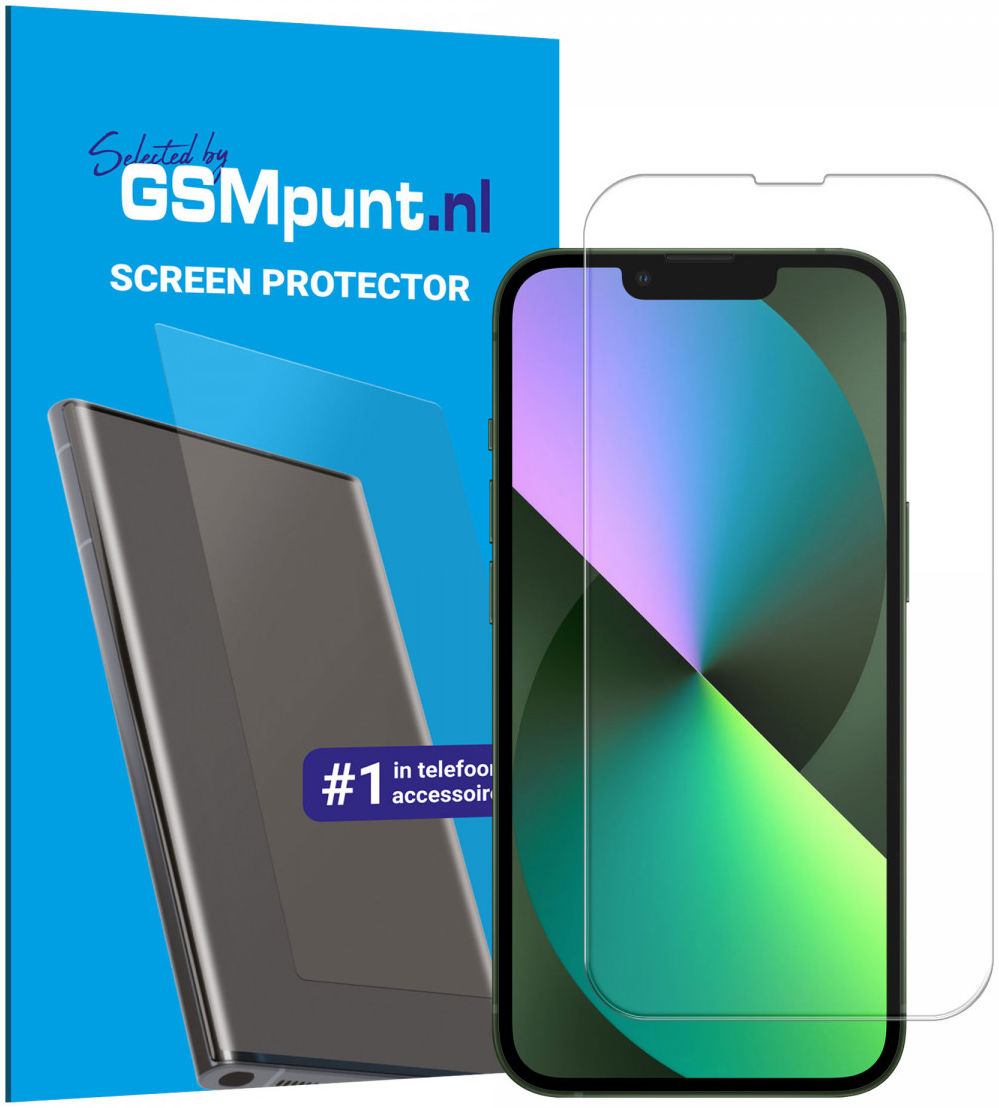 Apple iPhone 13 / 13 Pro Tempered Glass Case Friendly Screenprotector afbeelding 1