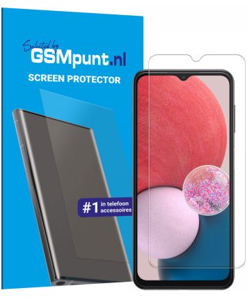 Samsung Galaxy A13 4G Tempered Glass Case Friendly Screenprotector Screen Protectors