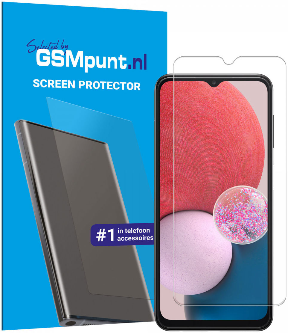 Samsung Galaxy A13 4G Tempered Glass Case Friendly Screenprotector afbeelding 1