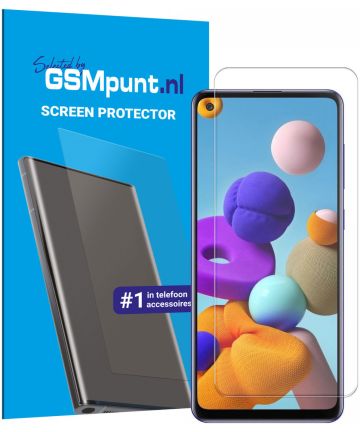 Samsung Galaxy A21s Tempered Glass Case Friendly Screenprotector Screen Protectors